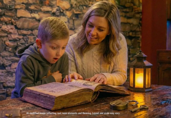 School of Wizardry Escape Room at Escape Rooms Takapuna from $37 per Child or $39 per Adult