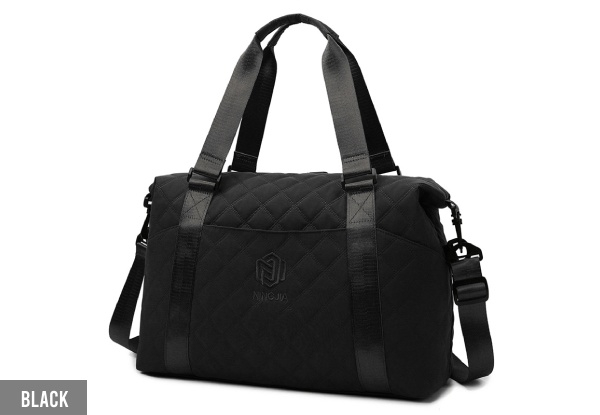 Argyle Print Travel Duffle Bag - Six Colours Available