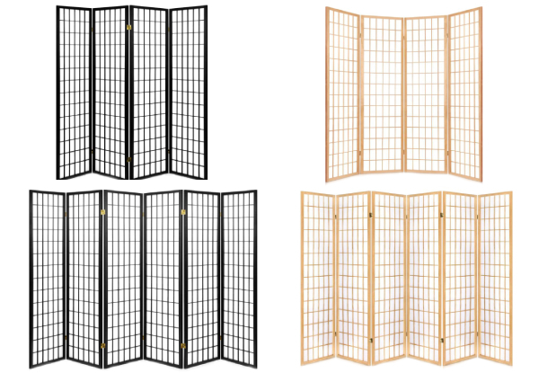 Room Divider Range - Two Sizes & Two Colours Available