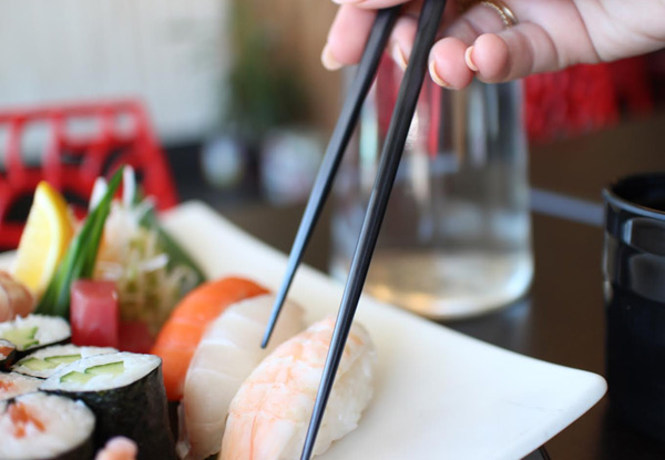 $45 Dinner Voucher for Edo Japanese Restaurant for Two People - Valid Wednesday to Sunday