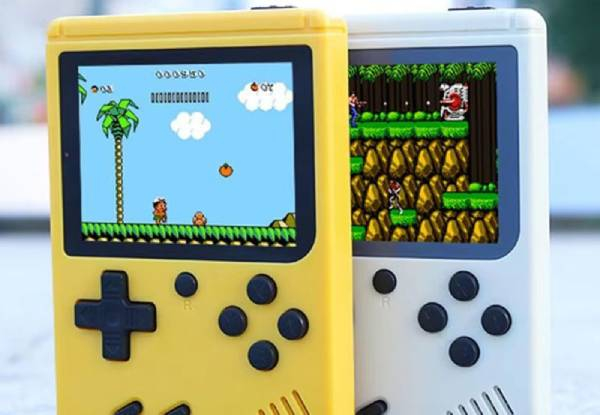 500 in 1 Handheld Gaming Console - White