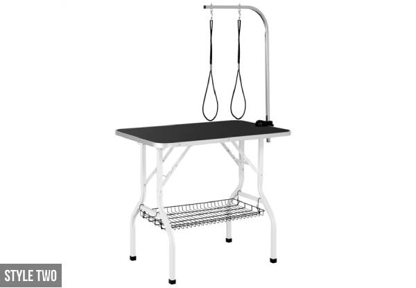 Dog Grooming Table - Two Options Available