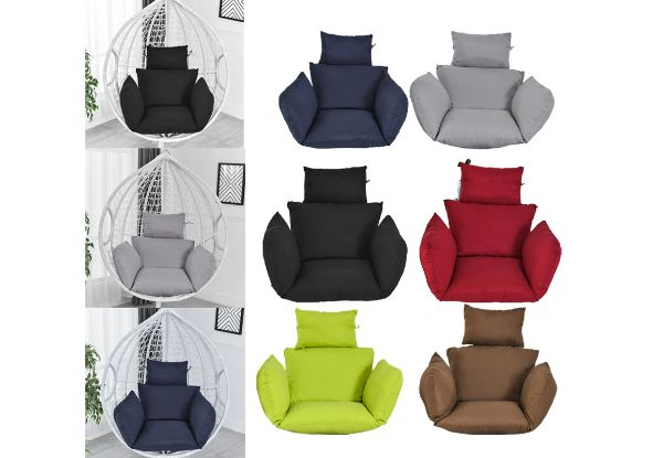 Hanging Egg Chair Cushion - Six Colours Available