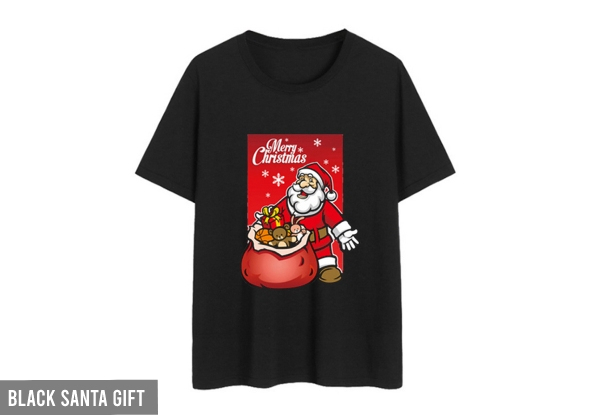 Women's Christmas T-Shirt - Six Options Available - Five Sizes Available