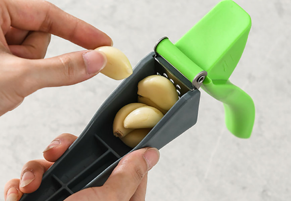 Stainless Steel Manual Garlic Press - Option for Two