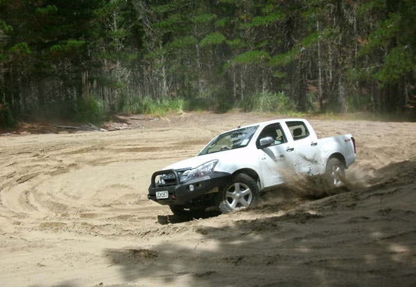 $89 for a 60-Minute 4WD Off-Road Driving Adventure for One Person & Up to Three Passengers
