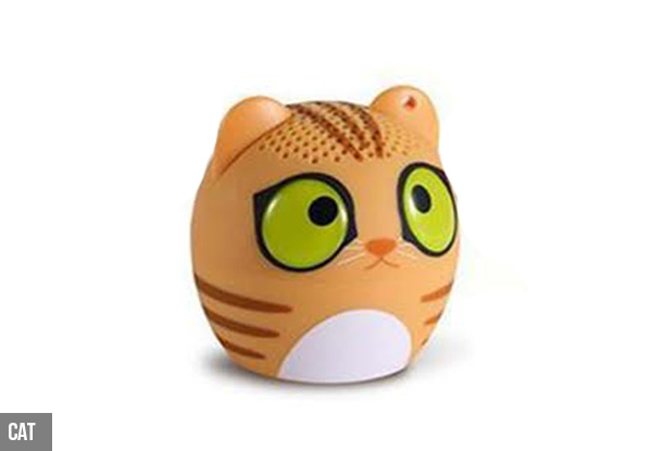 Tiny Animal Bluetooth Speaker - Five Options Available