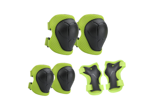 Six-Piece Kids Protective Gear Set - Three Colours Available