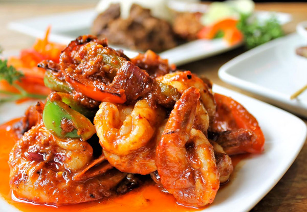 Two-Course Malaysian Dinner with Drinks for Two People - Options for Size People Available