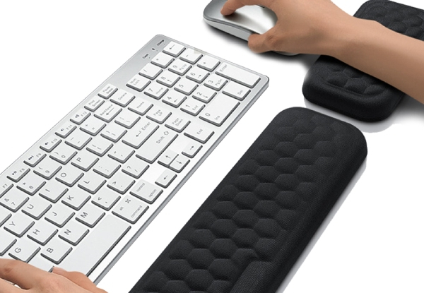 Keyboard and Mouse Wrist Rest Set - Two Colours Available