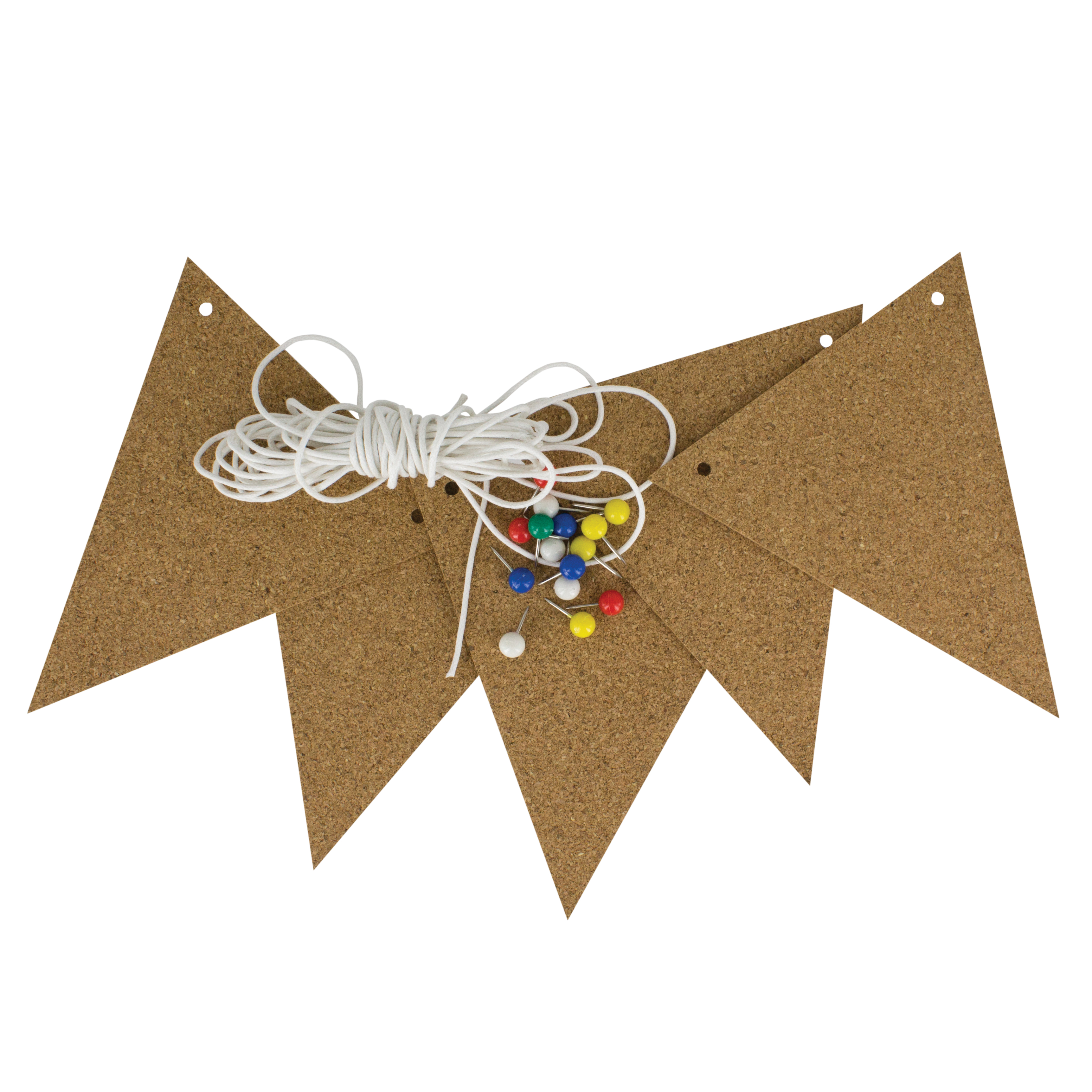 Two-Pack of Cork Bunting with Free Delivery