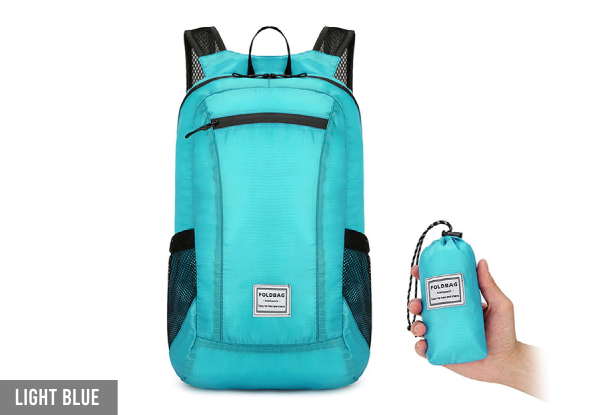 Outdoor Portable & Lightweight Backpack - Eight Colours Available