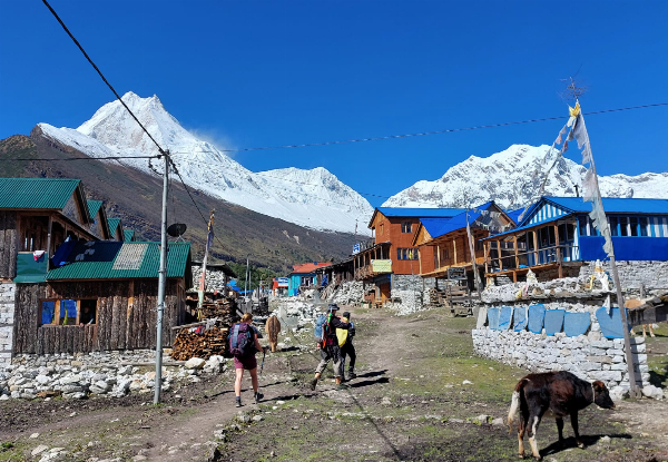 Per Person, Twin-Share 15-Day Nepal Manaslu Circuit Trek Package incl. Accommodation, Airport Transfers, Transportation, Guide, Permits & More