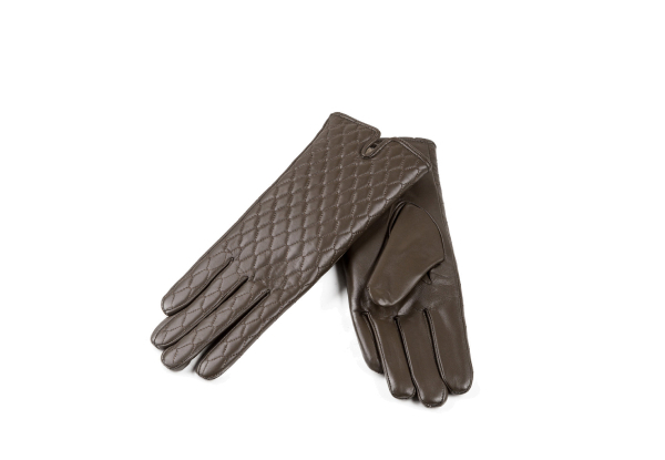 OZWEAR UGG Ladies Diamond Stitch Gloves - Two Colours & Four Sizes Available