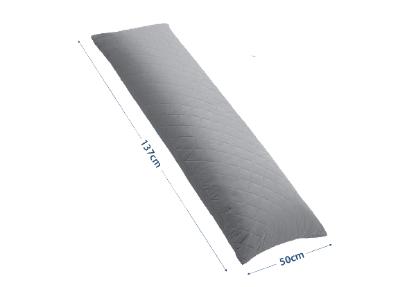 Shredded Memory Foam Full Body Pillow