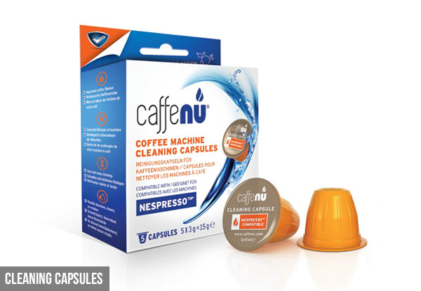 Caffenu Coffee Machine Cleaning Products Compatible with Nespresso - Two Options Available