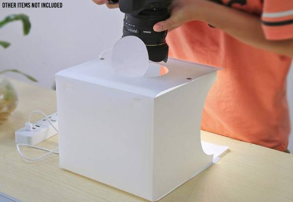 Portable Mini LED Light Photo Studio - Option for Two