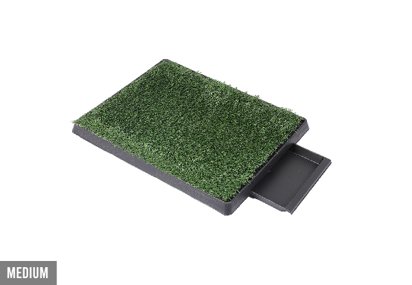 Pawz Portable Dog Grass Potty Training Pad - Two Sizes Available