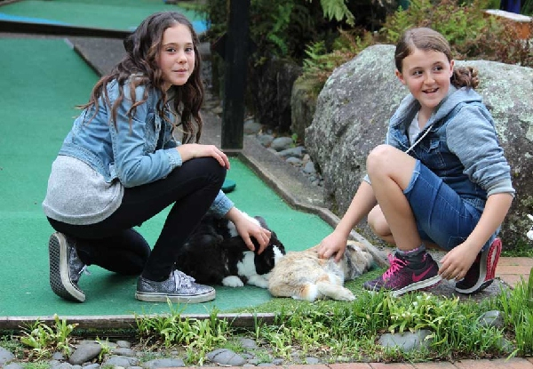 One Round of Mini Golf with Rabbits for One Person - Options for up to Six People