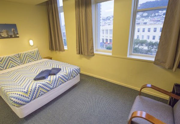 Two-Night Stay for Two People in a Private Room at YHA Wellington - Option for Private Ensuite Room or Family Room Available