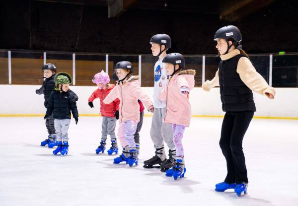 Entry to Alpine Ice Skating incl. Skate Hire for One Person - Option for up to 10 People