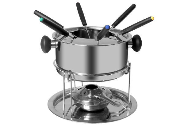 12-Piece Toque Stainless Steel Classic Fondue Set