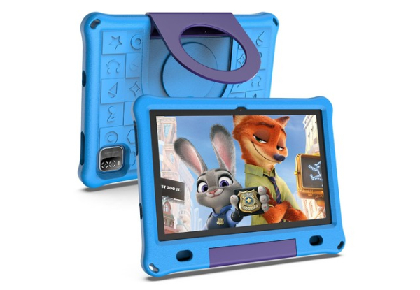 10.1 Inch Kids Android Tablet with Case - Three Colours Available