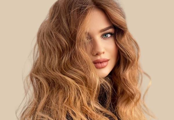 Hair Colour Package incl. Style Cut, Treatment  & Blowwave - Options for 1/4, 1/2 & Full Head of Foils or All Over Colour