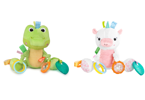 Bright Starts Bunch-O-Fun™ Plush Activity Toy - Two Options Available