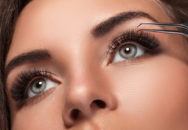 Light Classic Eyelash Extensions - Options for Full Set of Classic Extensions or Russian Volume Eyelash Extensions