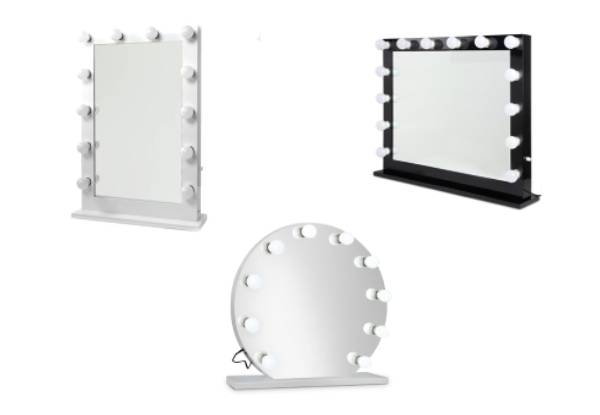 LED Hollywood Design Mirror Range  - Three Options Available