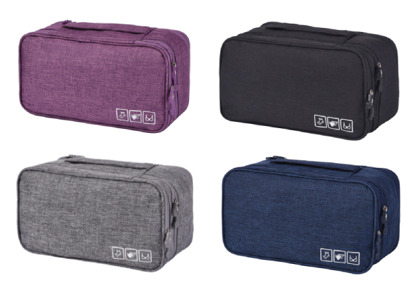 Portable Underwear Storage Bag - Four Colours Available