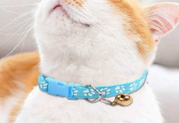 Five-Piece Kitten or Puppy Pet Collars - Option for Ten-Piece Available