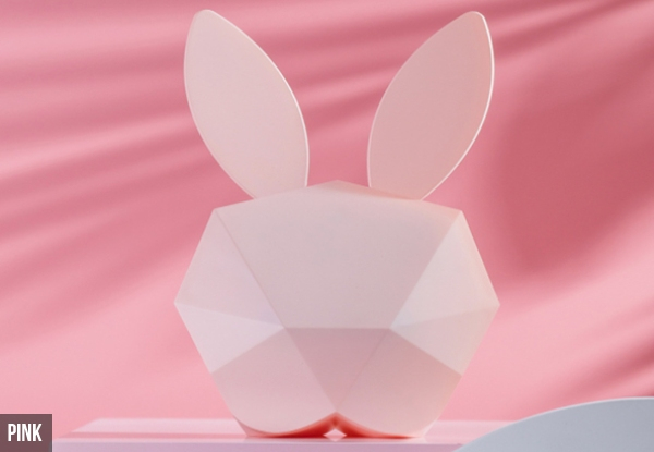 Multi-Functional Cute Rabbit Alarm Clock - Two Colours Available