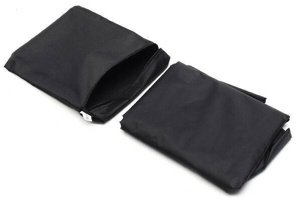 Black Water-Resistant Patio Umbrella Cover with Free Delivery