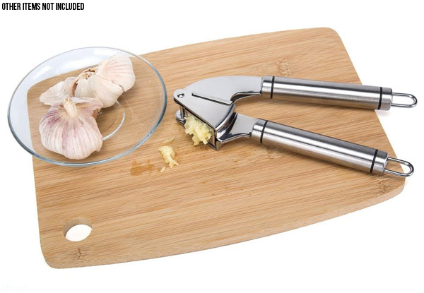 Garlic Press & Peeler Set