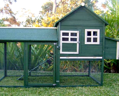 $279 for a Weather-Resistant Chicken Coop with Nesting Box