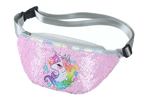 Kids Unicorn Waist Bag - Four Colours Available