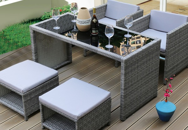 Aries Compact Patio Dining Set