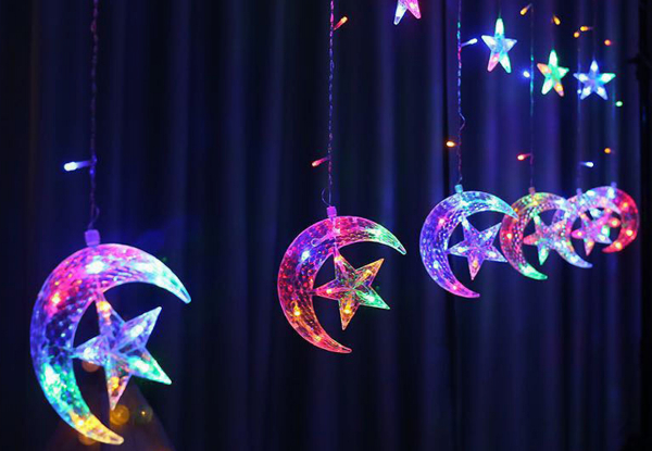 3.5M LED Curtain String Lights - Two Colours Available