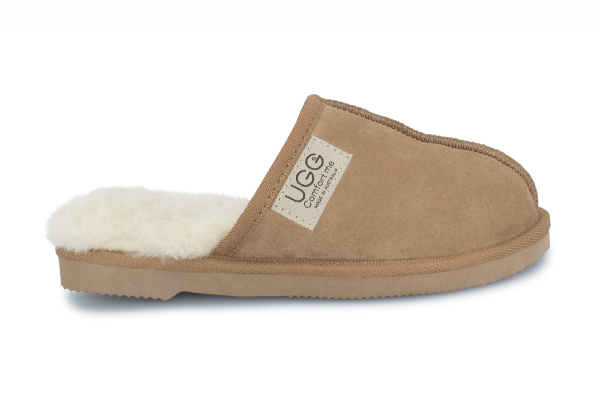 Ugg Australian-Made Water-Resistant Essentials Classic Unisex Sheepskin Scuffs - 10 Sizes Available