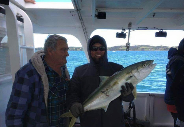 $90 for a Day Time Fishing Charter incl. Rod, Bait & Ice (value up to $120)