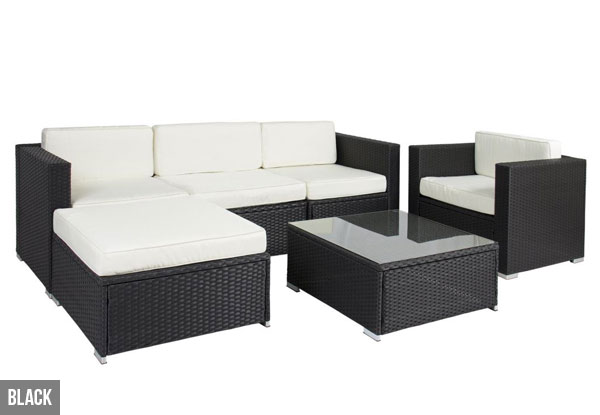 Colton Six-Piece Outdoor Sofa Set - Two Colours Available