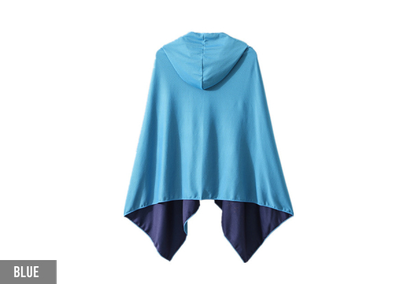 Quick Drying Beach Cape - Five Colours Available