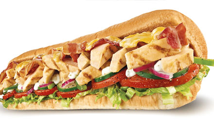 53% off SUBWAY® 6-INCH® or FOOTLONG® Sub Combo - GrabOne