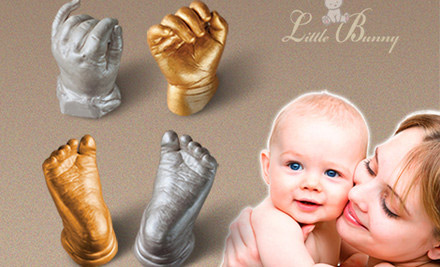 3D Baby Hand &amp; Foot Casting Kit - GrabOne